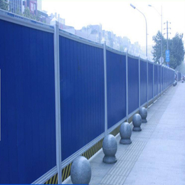 迈伦 建筑施工塑钢彩钢围挡墙 道路施工彩钢围可定制