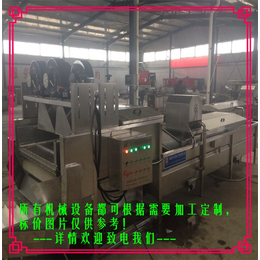 金针菇网带式清洗机厂家名称-上海金针菇网带式清洗机-龙翔工贸