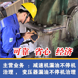 贵州减速机渗漏油治理-索雷工业-广西减速机渗漏油治理