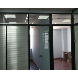 办公室隔断玻璃尺寸-长治办公室玻璃隔断-太原容坤玻璃隔断定制