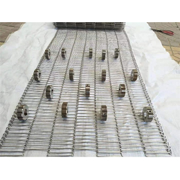 德州网带-流水线金属板链输送带-304不锈钢链板输送机