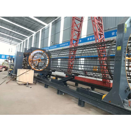 北京钢筋笼滚焊机-力孚重工-数控钢筋笼滚焊机多少钱