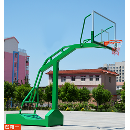 南宁凹箱式仿液压篮球架高度-小区适用篮球架