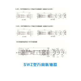 陕西SWF型整体叉头十字轴式万向联轴器报价-孚克传动联轴器厂家