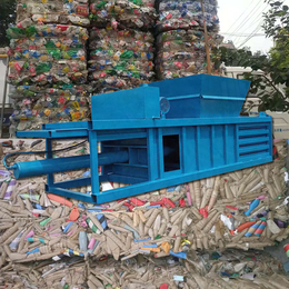 湖南160吨大型废品废纸箱卧式打包机缩略图