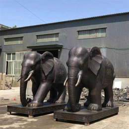 赣州小区大象雕塑生产商-铜雕(在线咨询)