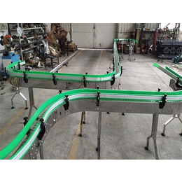 生产厂家-转弯链板输送机-90度转弯链板输送机