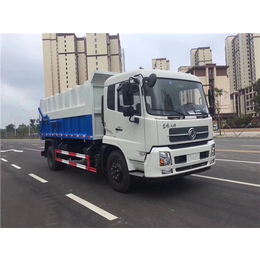 市政公司5方清运污泥运输车-带挂桶的4吨5吨污泥运输车报价