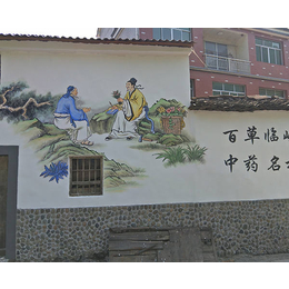 杭州彩绘(图)-彩绘背景墙-金华彩绘