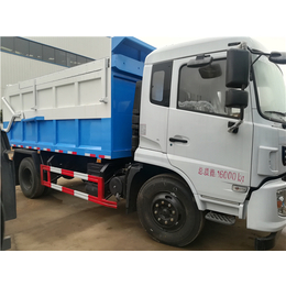 12吨10吨污泥装卸车-10方挂桶式污泥运输车报价-尺寸图片