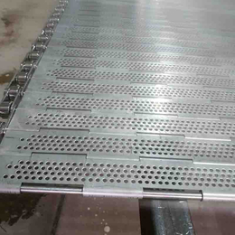 生产201不锈钢冲孔链板低温传动板链 全自动生产线*链板