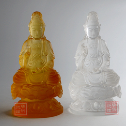 广州琉璃佛像制作厂家琉璃地藏王菩萨琉璃佛像正坐观音生产厂家