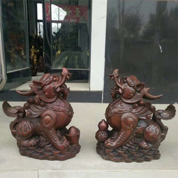卫恒铜雕(多图)-柳州招财铜貔貅公司