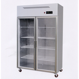 金厨冷柜(图)-双门不锈钢展示柜价格-宝鸡双门不锈钢展示柜