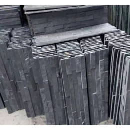 江西青石组合板材 青石板岩黑色锈色胶粘板厂家批发价