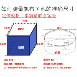 新型帆布养鱼养虾技术打*技术传统的养殖技术产鱼量缩略图