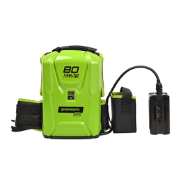 格力博greenworks80V背包电池包割草机绿篱机锂电池