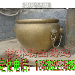 艺都铜雕厂(图)-仿铜大缸-宁夏铜大缸