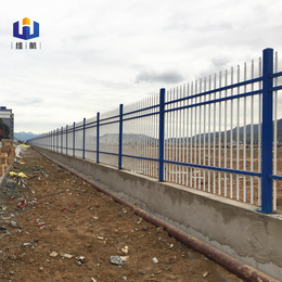 福州*  锌钢围墙护栏 pvc塑钢护栏 适用学校厂区工地