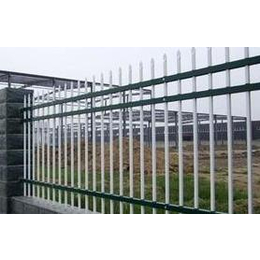 供应栅栏锌钢围墙 围墙铁艺栏杆直营 可定制