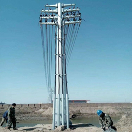 湖北省10kv钢管塔 热镀锌钢管塔厂家