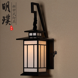 新中式壁灯 中国风客厅壁灯 别墅大厅灯具