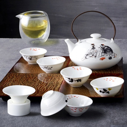 陶瓷茶具定制公司-扬州陶瓷茶具-江苏高淳陶瓷