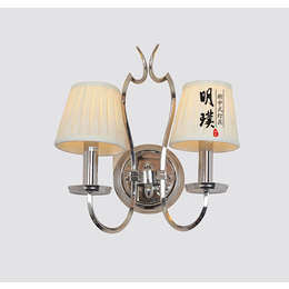 新中式灯具 现代中式禅意灯饰 明璞新中式壁灯品牌