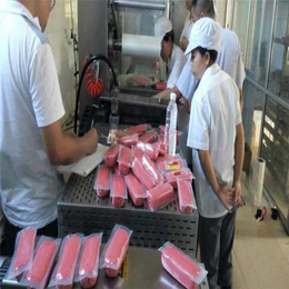 抚州牛肉干拉伸膜包装机生产厂家-诸城广盈机械(图)