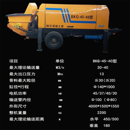 廊坊混凝土输送泵-任县宾龙机械-混凝土输送泵价格