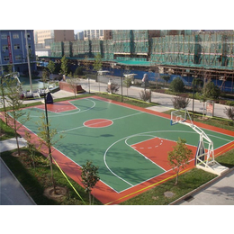 小型篮球场尺寸-鹤壁篮球场尺寸-跑道