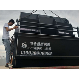 儋州滚筒式洗砂设备-昌衡机械(在线咨询)-滚筒式洗砂设备制造