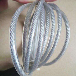 涂塑钢丝绳 pvc钢丝绳平整性 安全性能高