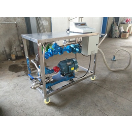 烟台液体灌装机自动定量分装大桶液体定量分装设备 