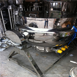 糖浆夹层锅 高支架搅拌夹层锅 液化器导热油夹层锅