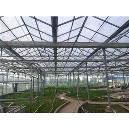阿勒泰玻璃连体大棚-玻璃连体大棚生产厂家-亿农农业