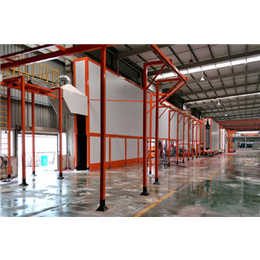 宜宾喷粉设备-特固喷粉生产厂家-物流仓储货架喷粉设备