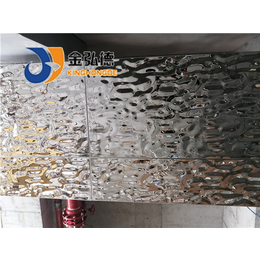  嘉禾不锈钢板激动加工生产水波纹装饰板材