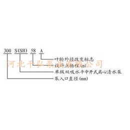 安国千弘泵业-天津中开双吸泵-s型双吸泵中开泵价位