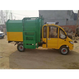 三轮电动垃圾车生产厂-清运车长沙三轮电动挂桶垃圾车