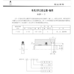 轴用防尘圈CZF-<em>I</em>