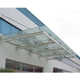滁州玻璃雨棚-合肥畅隆-玻璃雨棚施工
