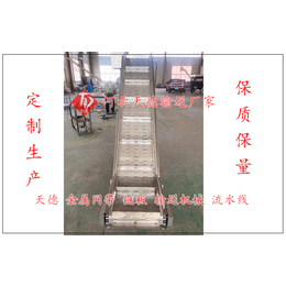 网带输送设备-链板输送机-湖南省长沙市链板输送机生产厂家