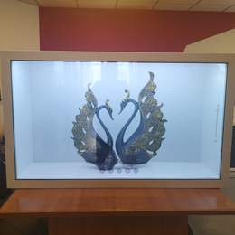 透明屏展示柜厂商-索腾智能科技-广州透明屏展示柜