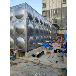 迪庆不锈钢水箱厂家 焊接双层保温水箱定做 方形消防水箱304