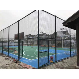 现货直发重庆地区体育场围网*材料施工安装