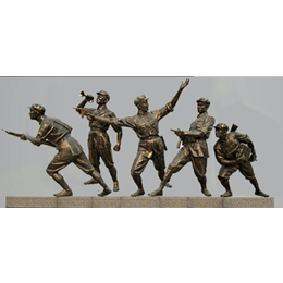 人物雕塑设计-黑龙江人物雕塑-铸铜人物雕塑