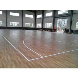 安徽篮球场PVC地胶室内塑胶地板