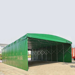 商丘永城定做雨棚移动推拉雨蓬环保移动帐篷可定制多种规格