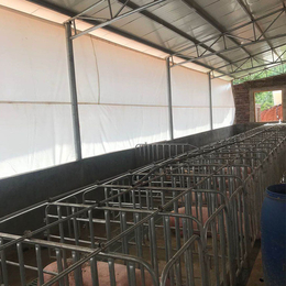 牛场养殖设施与设备窗帘布 猪场卷帘布鸡舍养殖场卷帘